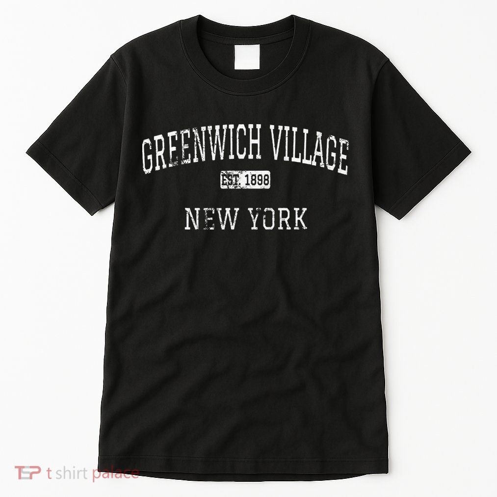 Greenwich Village New York New York City Ny Vintage Tall T-Shirt