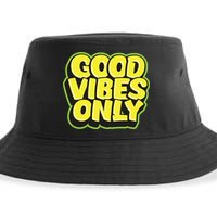 Good Vibes Only Sustainable Bucket Hat