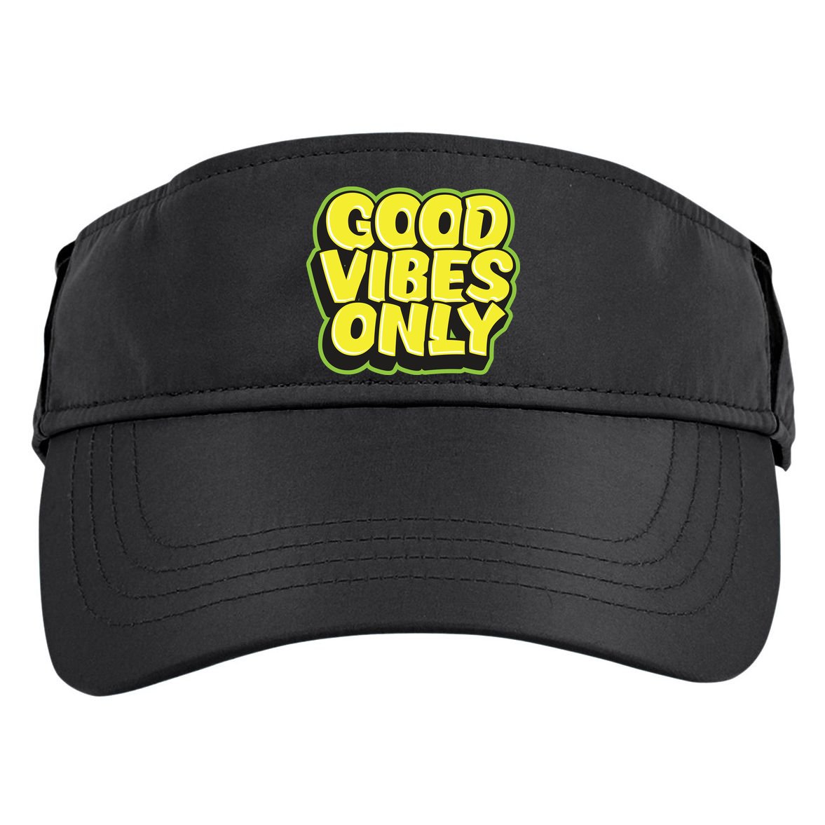 Good Vibes Only Adult Drive Performance Visor