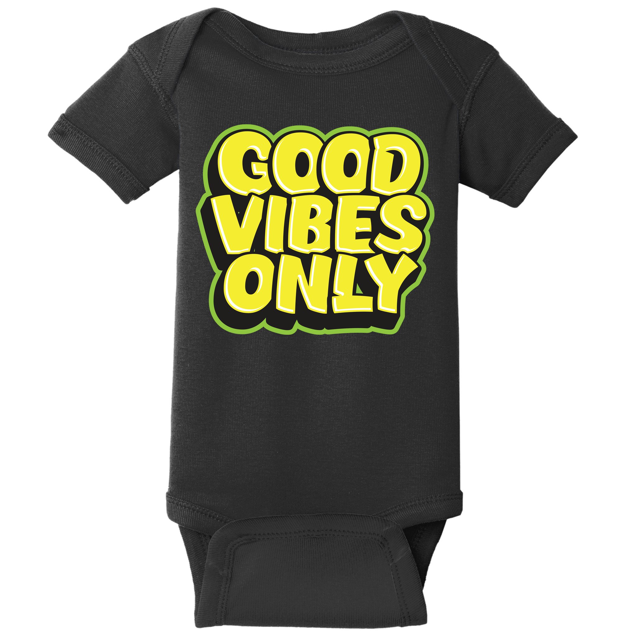 Good Vibes Only Baby Bodysuit