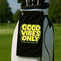 Good Vibes Only Golf Towel