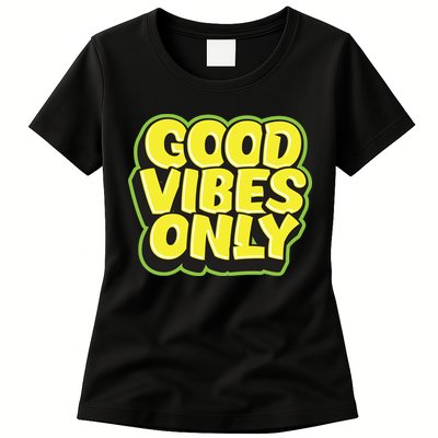 Good Vibes Only Womens T-Shirt