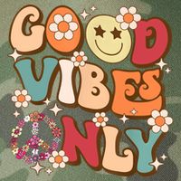 Good Vibes Only Peace Love 60s 70s Tie Dye With Retro Groovy Legacy Tie Dye Trucker Hat