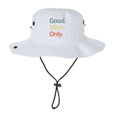 Good Vibes Only Positive Vibes Love Peace Namaste Cute Gift Legacy Cool Fit Booney Bucket Hat