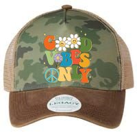 Good Vibes Only Retro Hippie Legacy Tie Dye Trucker Hat