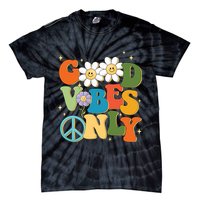 Good Vibes Only Retro Hippie Tie-Dye T-Shirt