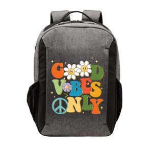 Good Vibes Only Retro Hippie Vector Backpack