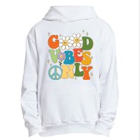 Good Vibes Only Retro Hippie Urban Pullover Hoodie