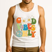 Good Vibes Only Retro Hippie Tank Top