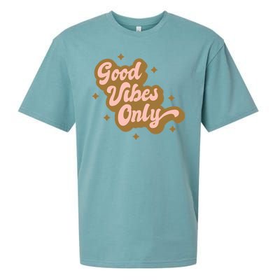 Good Vibes Only Retro Sueded Cloud Jersey T-Shirt