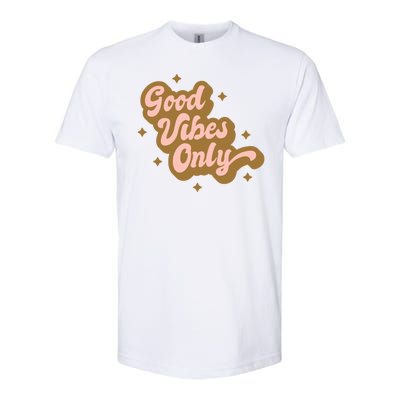 Good Vibes Only Retro Softstyle® CVC T-Shirt