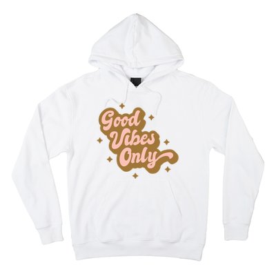 Good Vibes Only Retro Hoodie