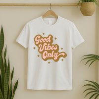 Good Vibes Only Retro T-Shirt