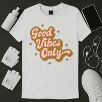 Good Vibes Only Retro T-Shirt