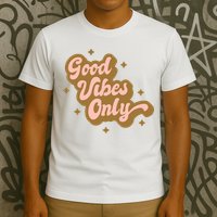 Good Vibes Only Retro T-Shirt