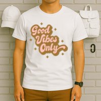Good Vibes Only Retro T-Shirt