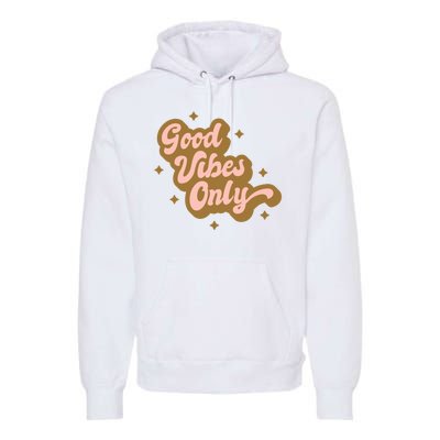 Good Vibes Only Retro Premium Hoodie