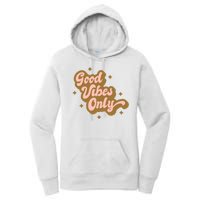 Good Vibes Only Retro Women's Pullover Hoodie