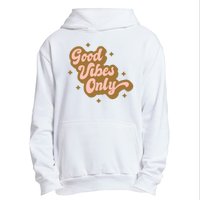 Good Vibes Only Retro Urban Pullover Hoodie