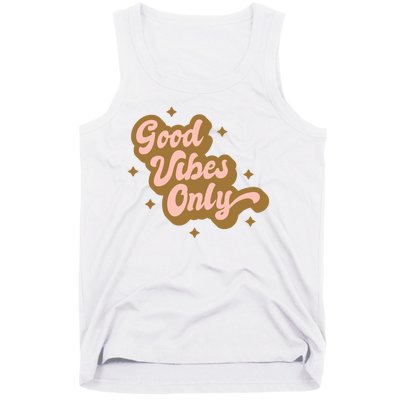 Good Vibes Only Retro Tank Top