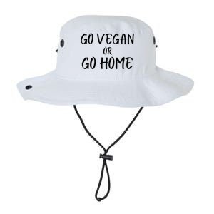 Go Vegan Or Go Home Vegetarian Veganism Diet Funny Vegan Go Vegan Legacy Cool Fit Booney Bucket Hat