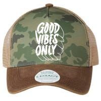 Good Vibes Only Cool Retro Legacy Tie Dye Trucker Hat