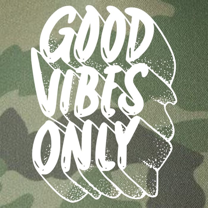 Good Vibes Only Cool Retro Legacy Tie Dye Trucker Hat