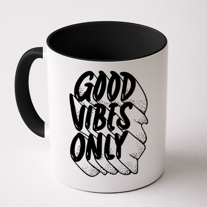 Good Vibes Only Cool Retro Coffee Mug