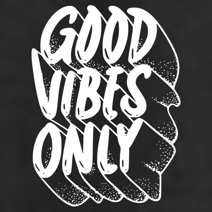 Good Vibes Only Cool Retro Beanie