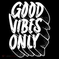 Good Vibes Only Cool Retro Sustainable Beanie