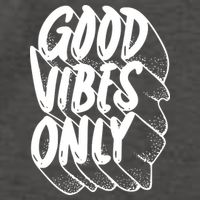 Good Vibes Only Cool Retro Vector Backpack