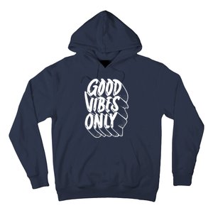 Good Vibes Only Cool Retro Hoodie