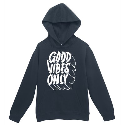 Good Vibes Only Cool Retro Urban Pullover Hoodie