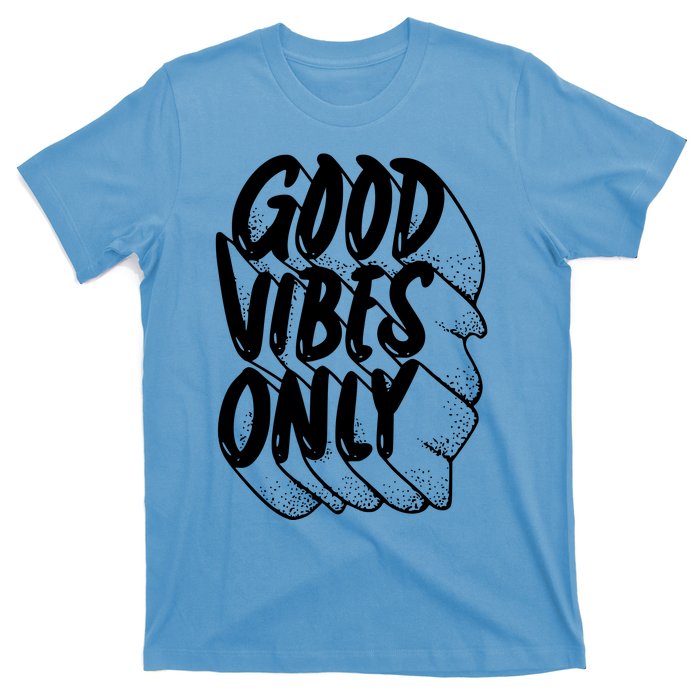 Good Vibes Only Cool Retro T-Shirt