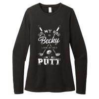 Golf Vintage Oh My God Becky Look At Her Putt Womens CVC Long Sleeve Shirt