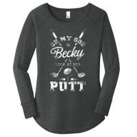 Golf Vintage Oh My God Becky Look At Her Putt Women's Perfect Tri Tunic Long Sleeve Shirt