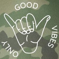 Good Vibes Only Gnarly Surfer Legacy Tie Dye Trucker Hat