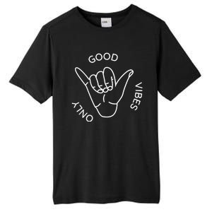 Good Vibes Only Gnarly Surfer Tall Fusion ChromaSoft Performance T-Shirt