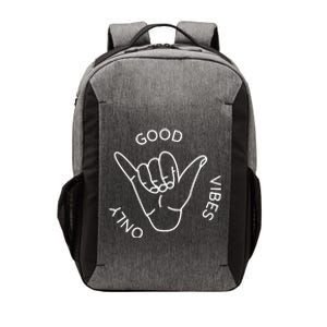 Good Vibes Only Gnarly Surfer Vector Backpack