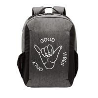 Good Vibes Only Gnarly Surfer Vector Backpack