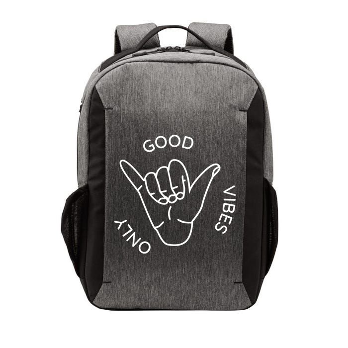 Good Vibes Only Gnarly Surfer Vector Backpack