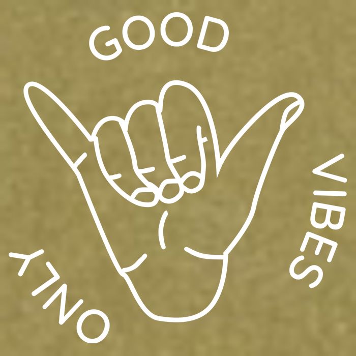 Good Vibes Only Gnarly Surfer Garment-Dyed Women's Muscle Tee