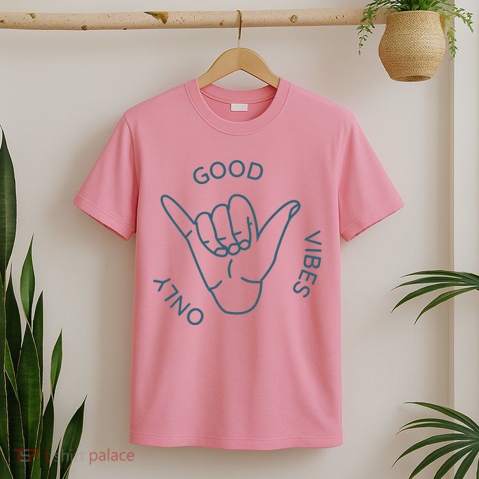 Good Vibes Only Gnarly Surfer T-Shirt