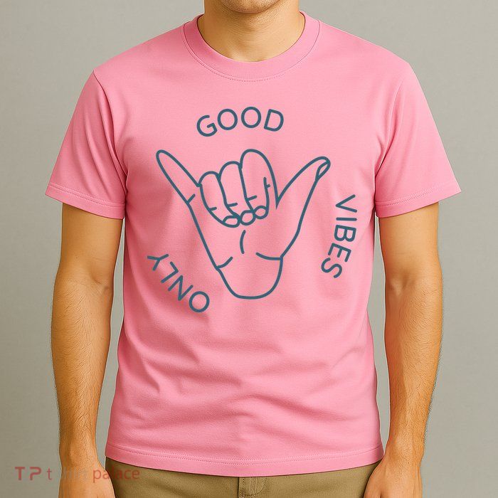 Good Vibes Only Gnarly Surfer T-Shirt