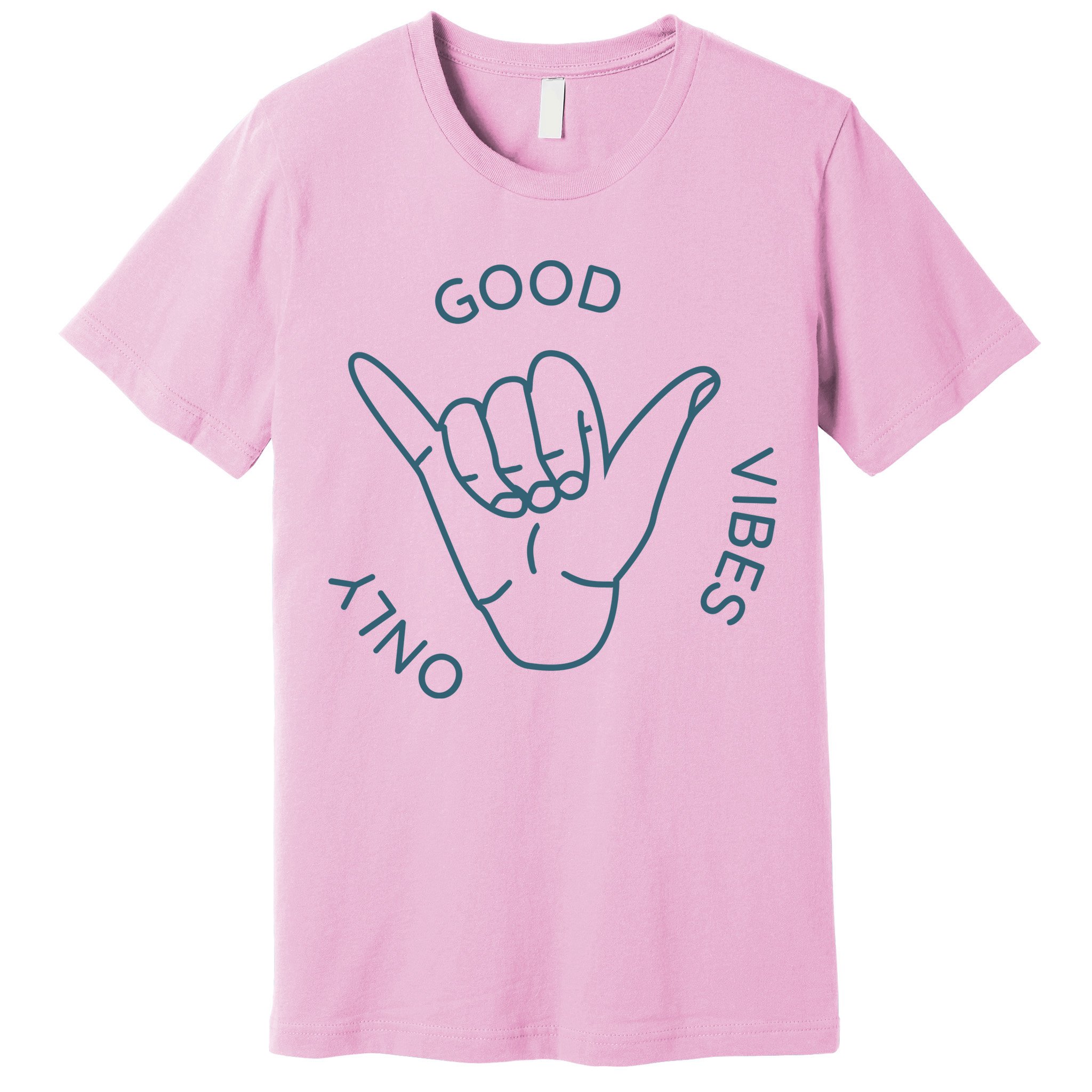 Good Vibes Only Gnarly Surfer Premium T-Shirt