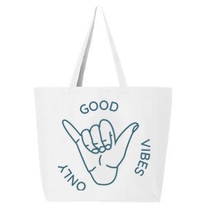 Good Vibes Only Gnarly Surfer 25L Jumbo Tote