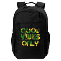 Good Vibe Only Jamaica Flag Tie Dye Positive Vibes Only Backpack