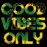 Good Vibe Only Jamaica Flag Tie Dye Positive Vibes Only Flatbill Hat