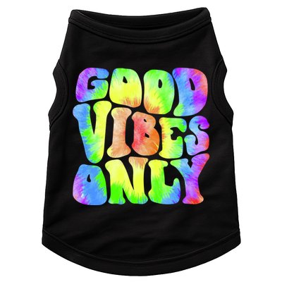 Good Vibes Only Trippy Colorful Vibing Doggie Tank