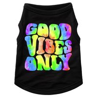 Good Vibes Only Trippy Colorful Vibing Doggie Tank